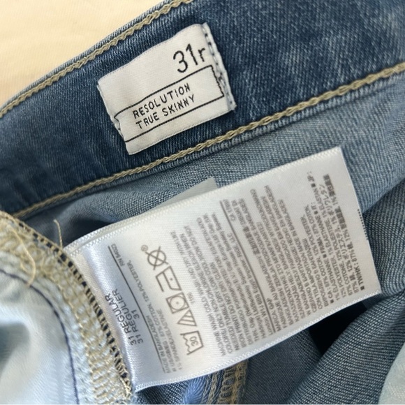 Gap skinny jeans women’s size 31R, EUC - Picture 5 of 7